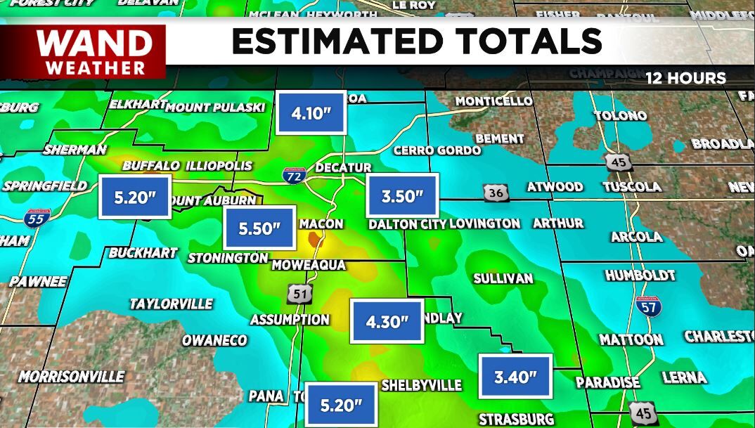 rainfall totals